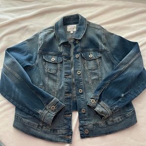 Torrid size 1 denim jacket NWOT
